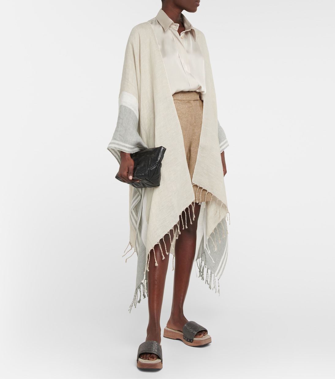 Verzierte Pantoletten | Brunello Cucinelli