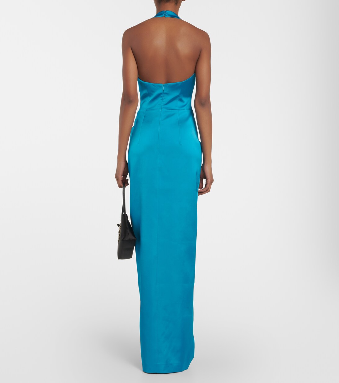 Robe aus Satin | Rasario