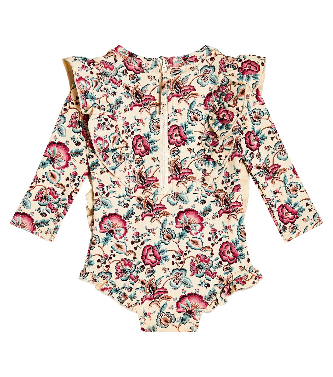 Baby Aurelie floral rashguard swimsuit | Louise Misha