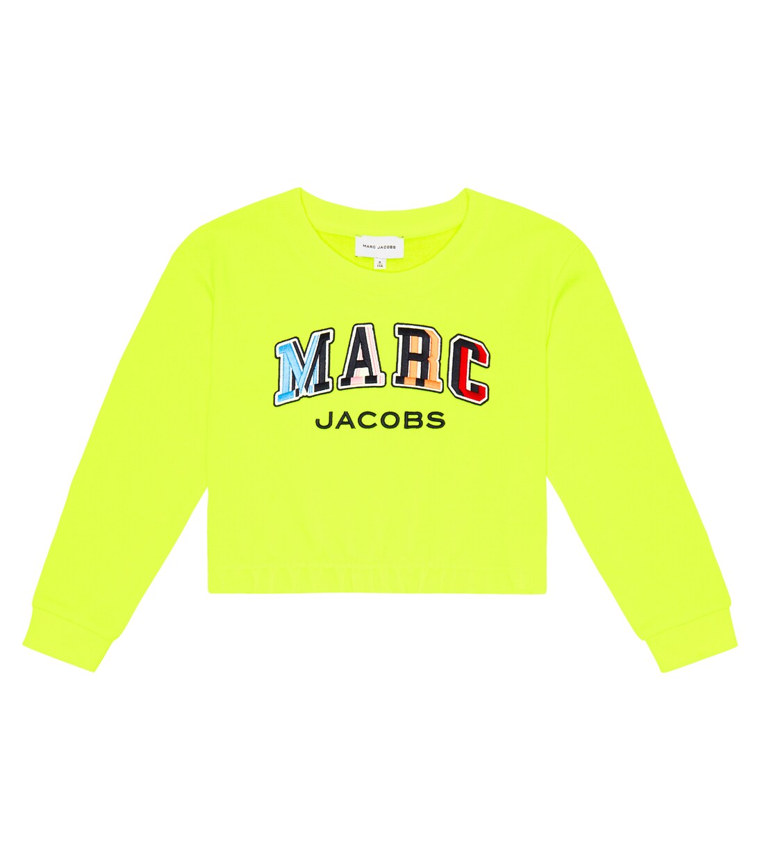 Sweat-shirt en coton mélangé à logo | Marc Jacobs Kids