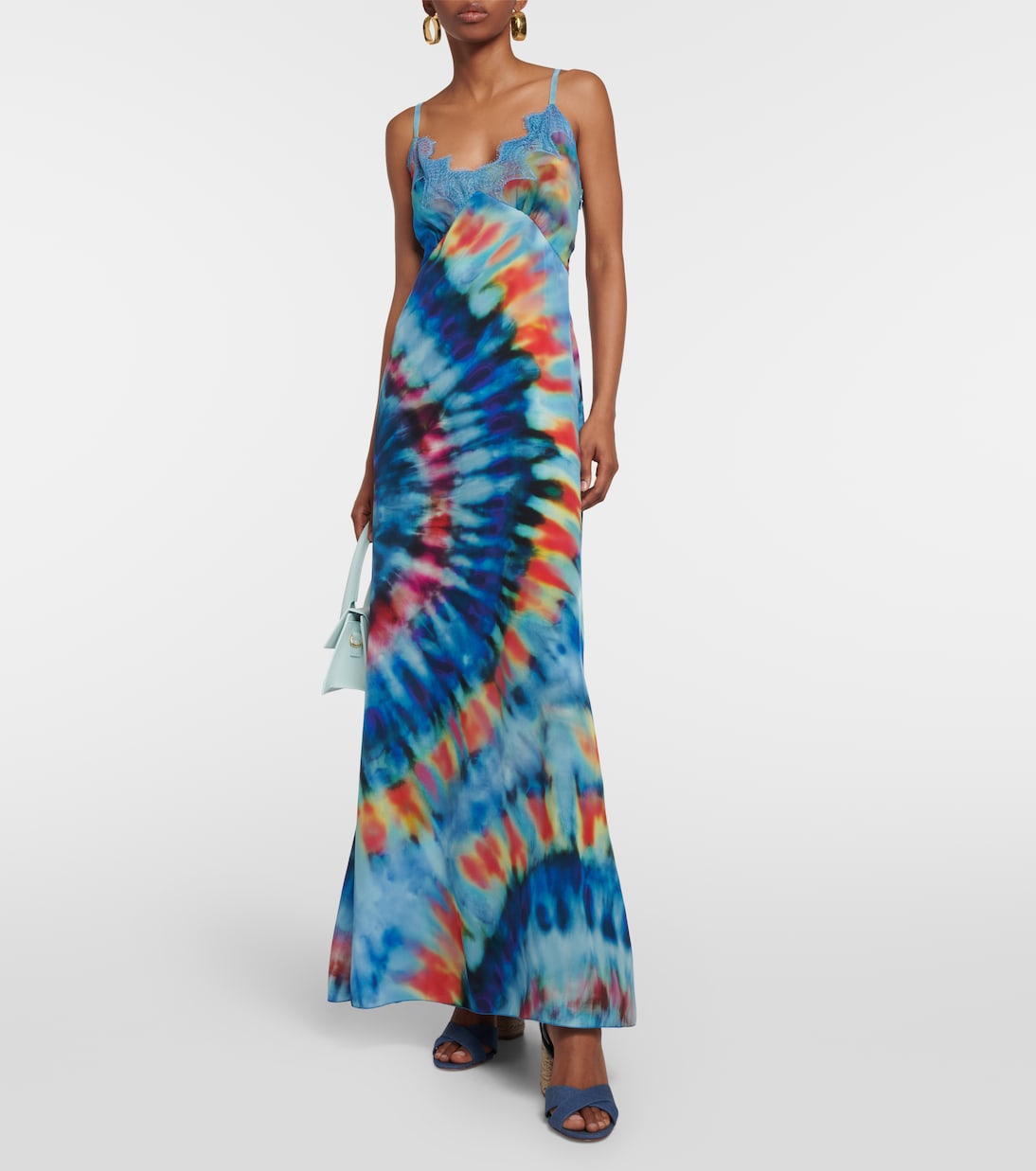 Summer Mariza denim espadrilles sandals | Christian Louboutin