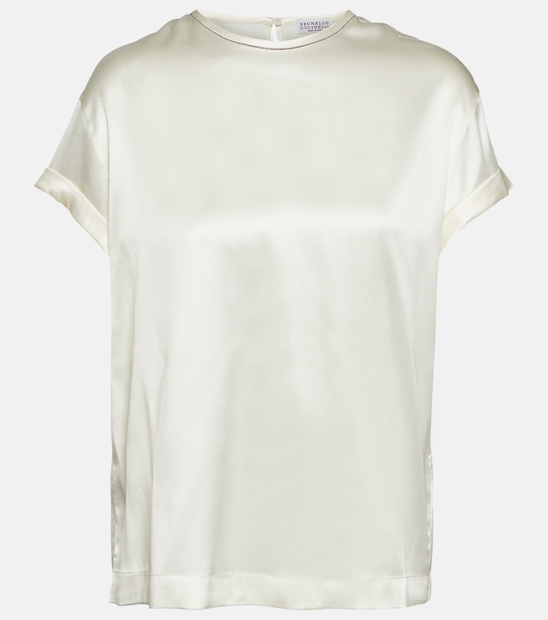 Top aus Satin | Brunello Cucinelli
