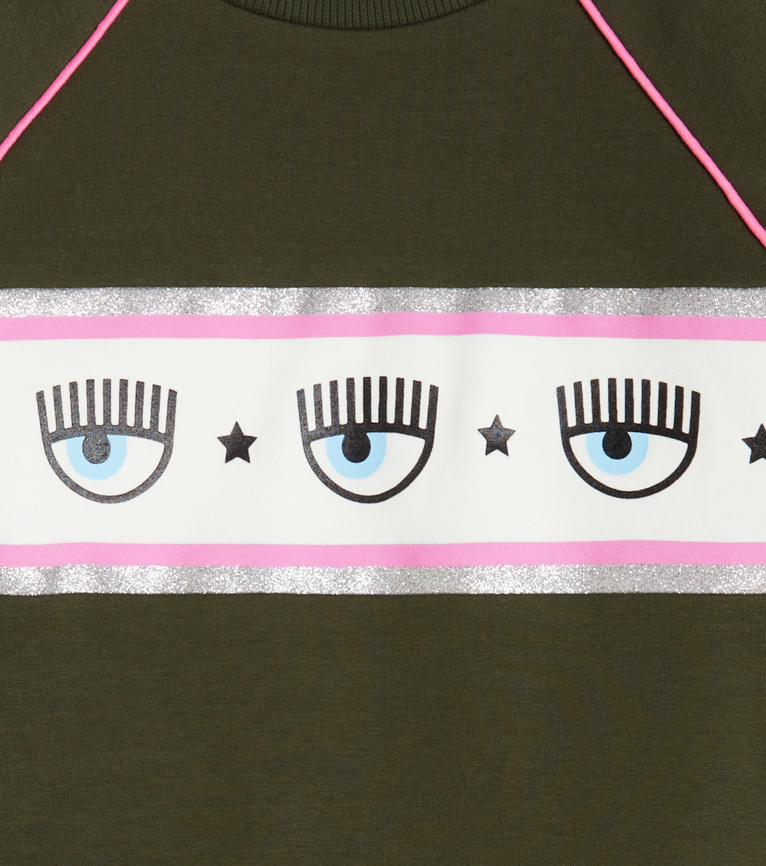 x Chiara Ferragni jersey sweatshirt | Monnalisa