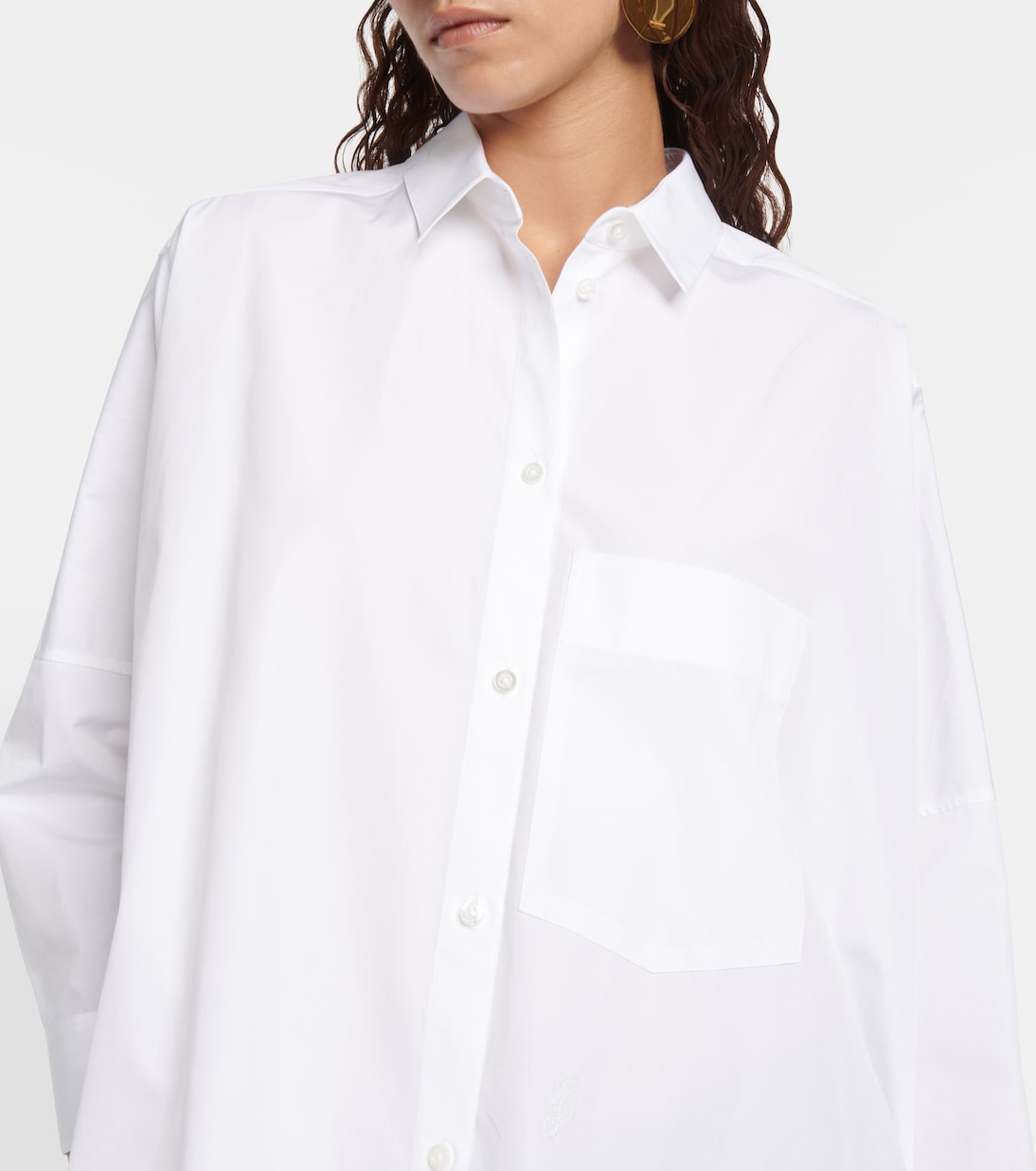 Hemd aus Baumwollpopeline | Jil Sander