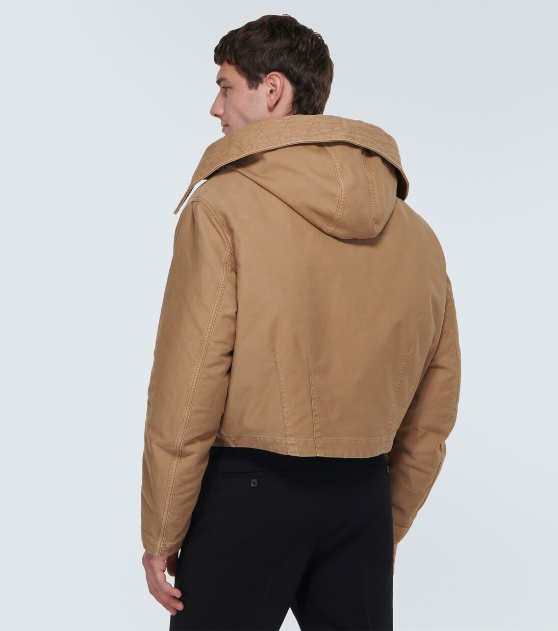 Bomberjacke mit Faux Fur | Prada