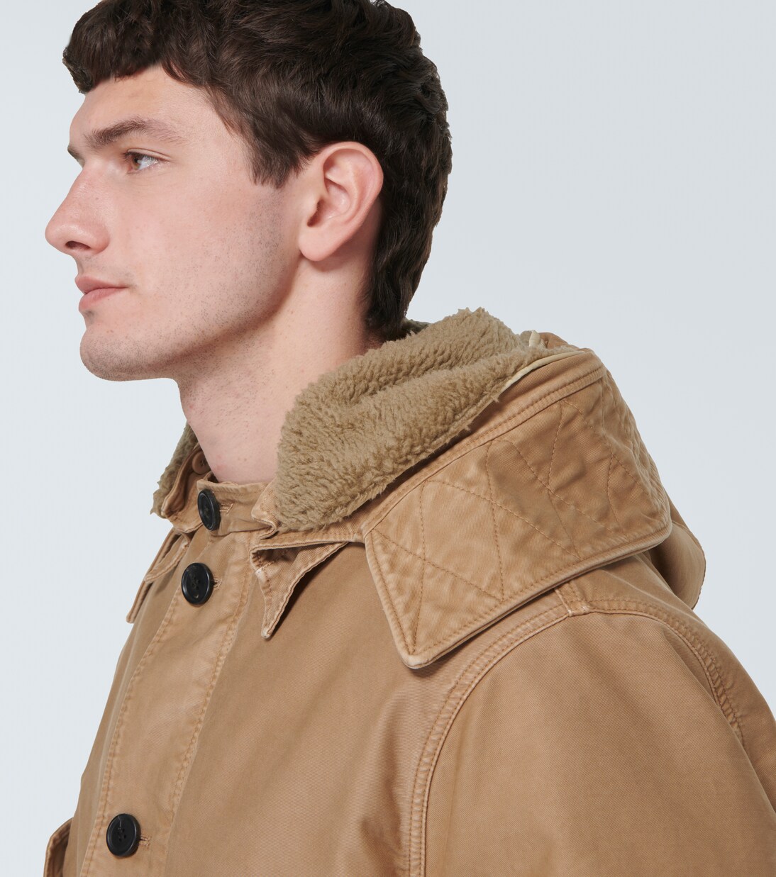 Bomberjacke mit Faux Fur | Prada