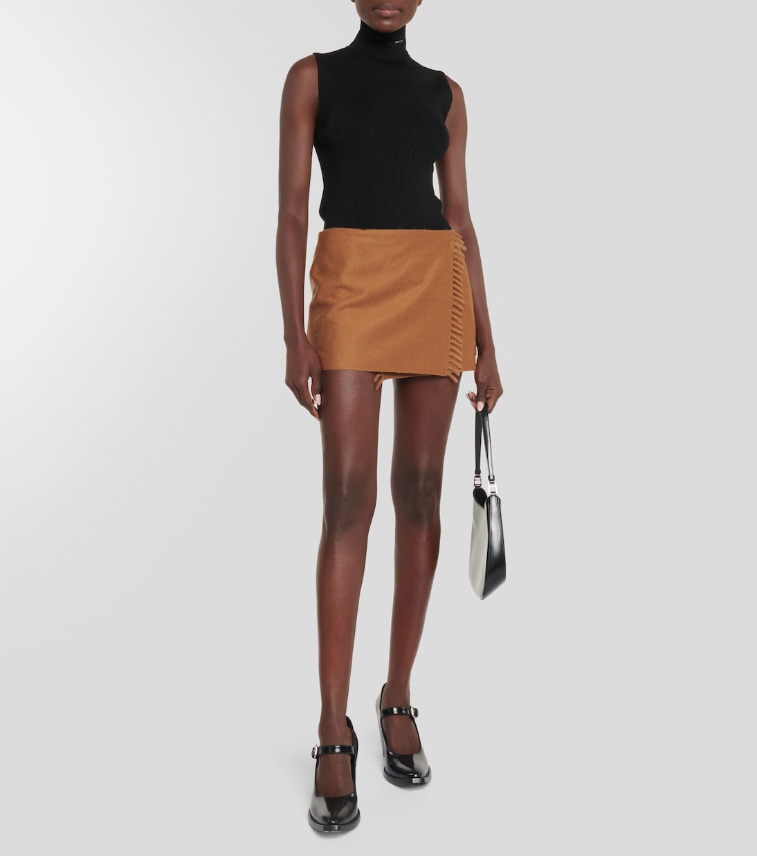 Minirock aus Kaschmir | Prada