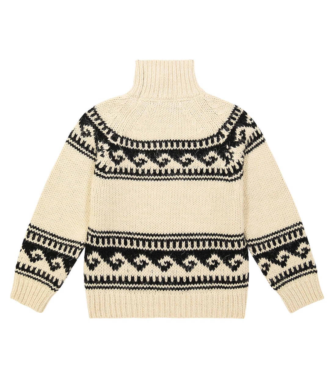 Andy jacquard turtleneck sweater | The New Society