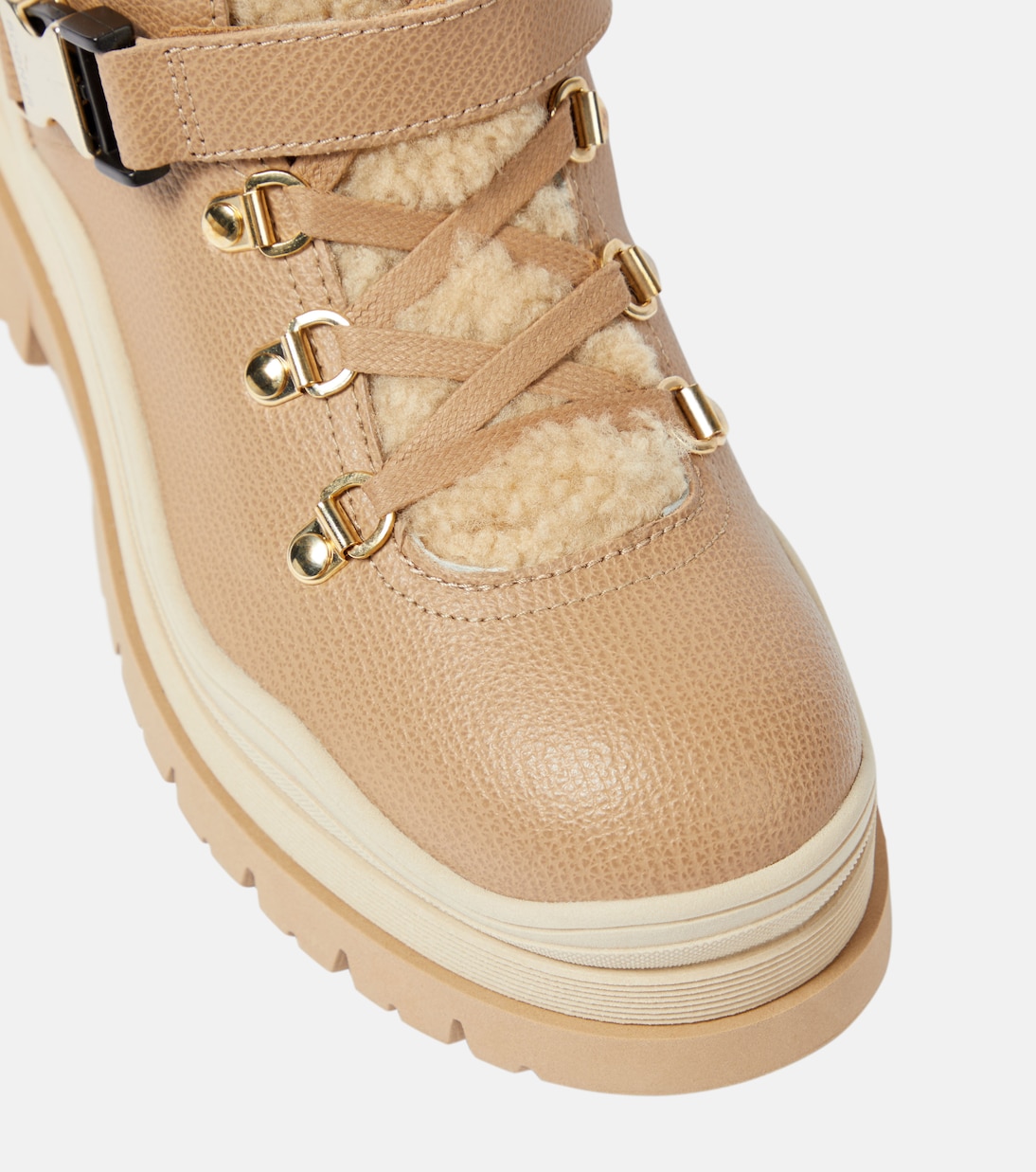 Bottines Arosa en cuir et shearling | Bogner