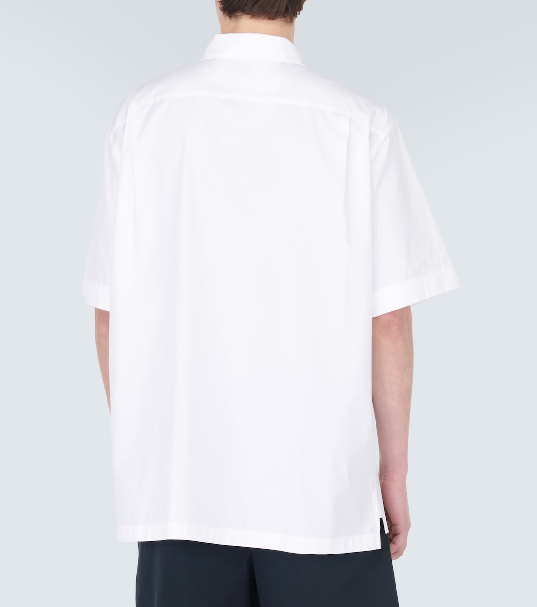 Camicia in cotone con logo | Dolce&Gabbana