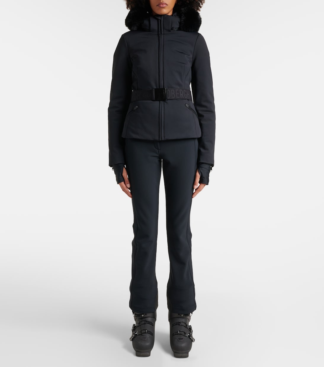 Skijacke Hida mit Faux Fur | Goldbergh