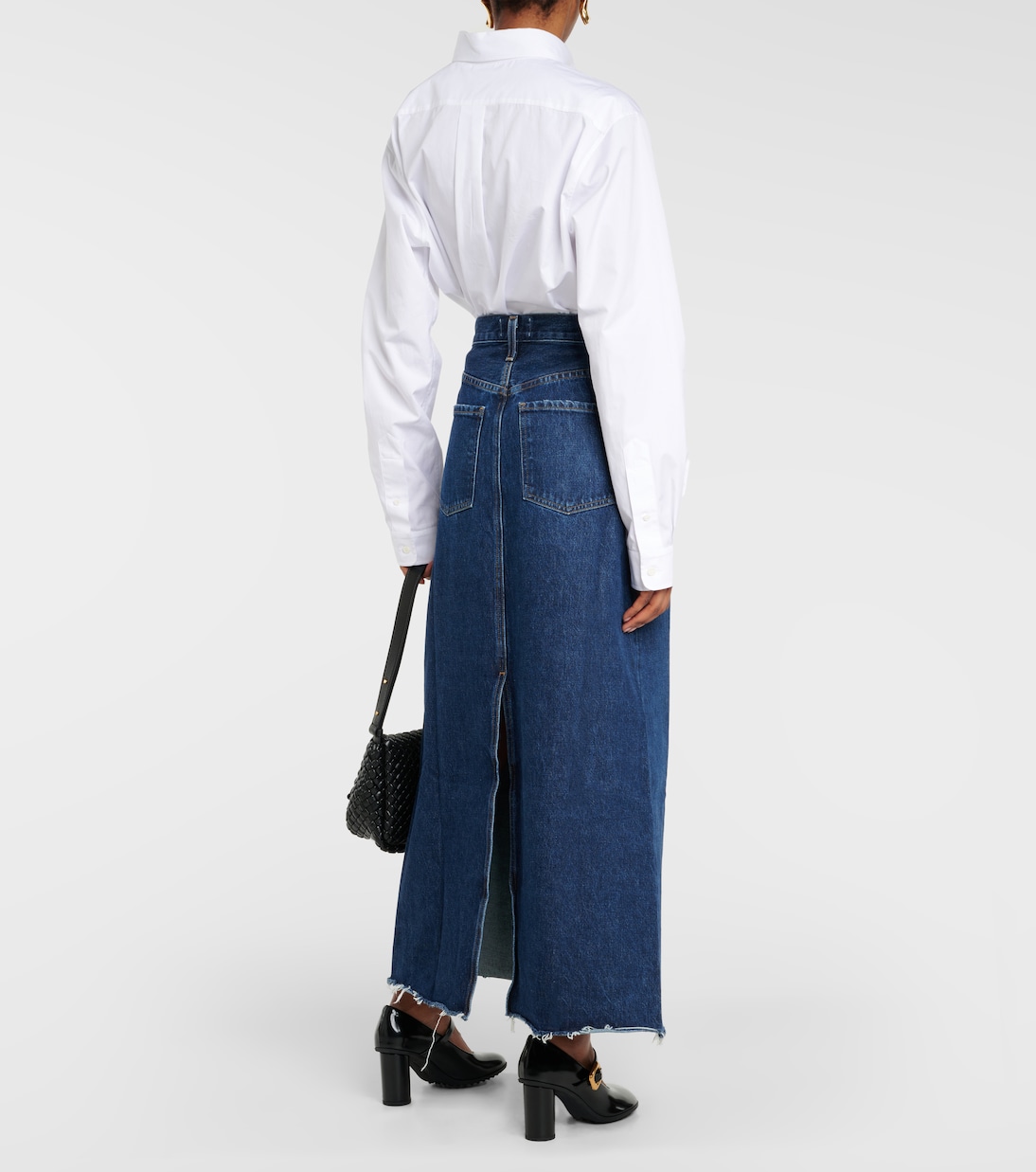 Falda larga Hilla de denim | Agolde