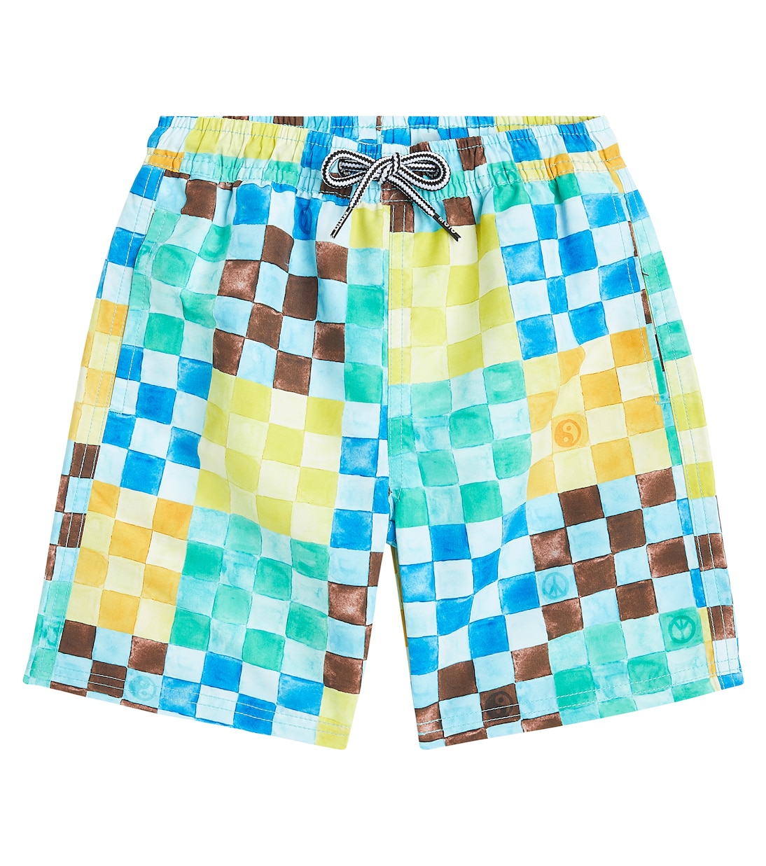 Nilson checked swim trunks | Molo