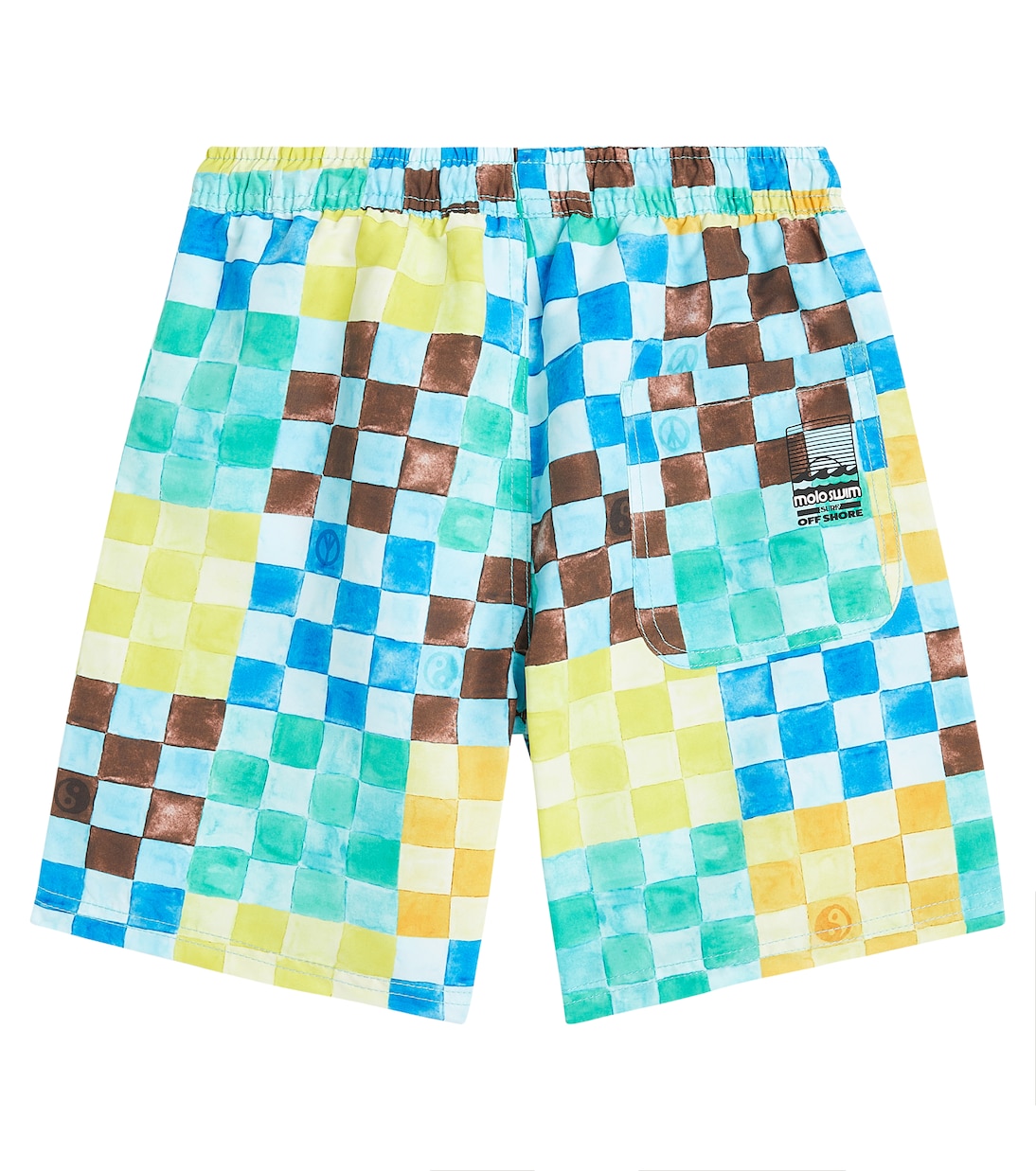 Nilson checked swim trunks | Molo