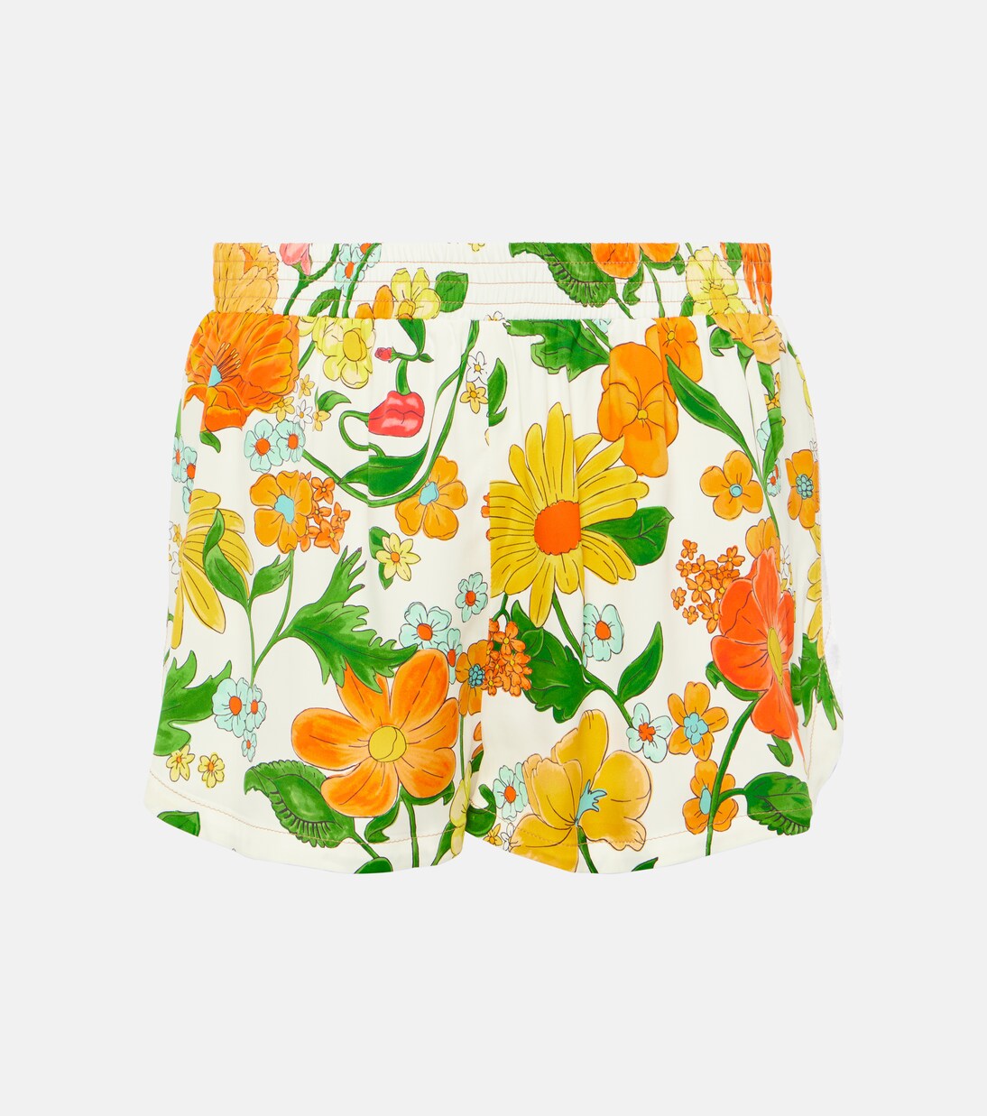Printed mid-rise shorts | Stella McCartney