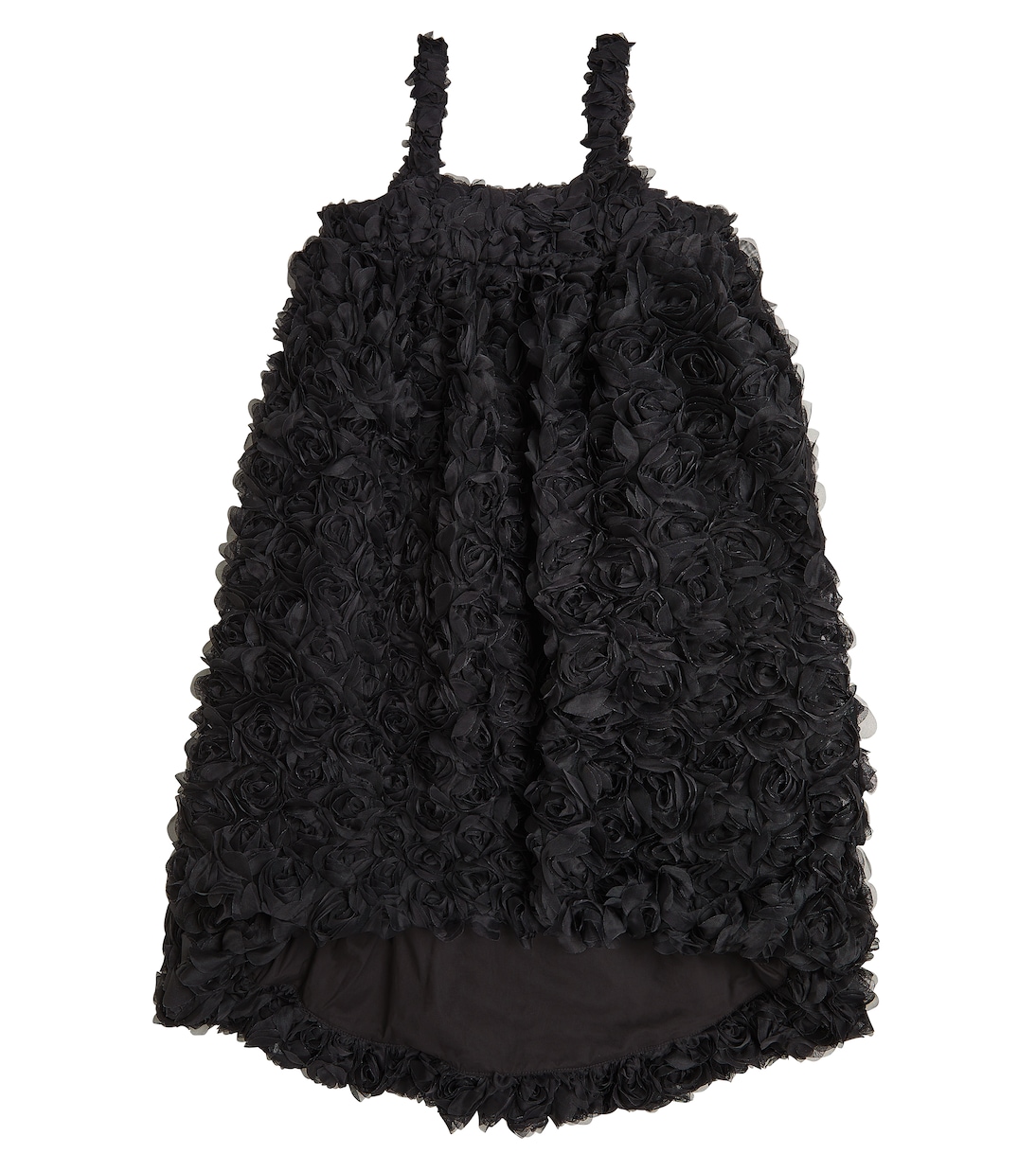 Floral-appliqué tulle dress | Caroline Bosmans