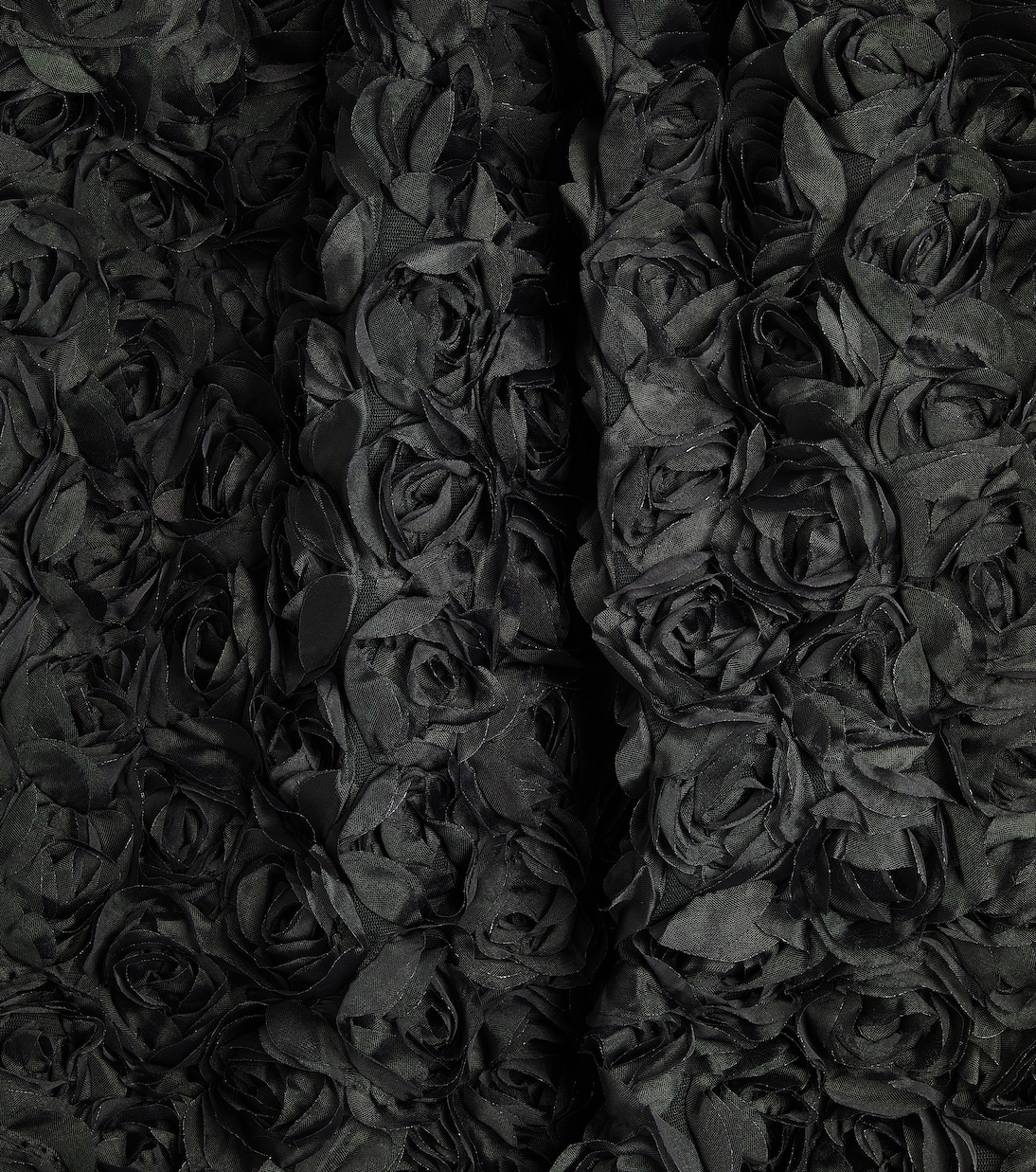 Floral-appliqué tulle dress | Caroline Bosmans