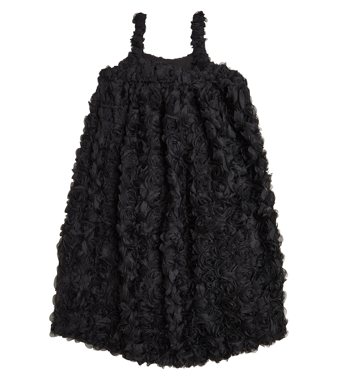 Floral-appliqué tulle dress | Caroline Bosmans