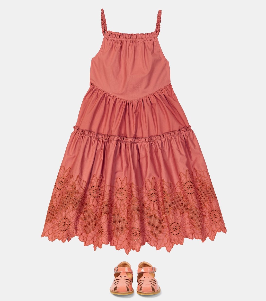 Butterfly patent leather sandals | Petit Nord