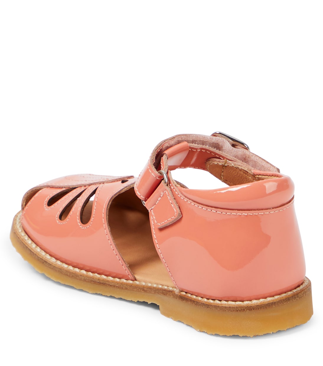 Butterfly patent leather sandals | Petit Nord