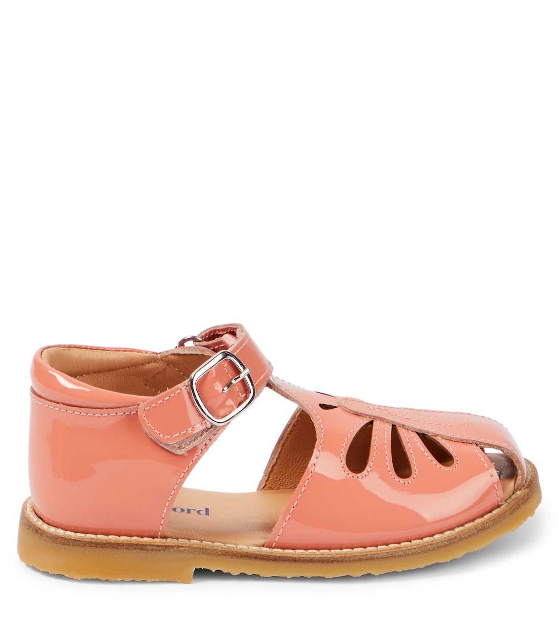 Butterfly patent leather sandals | Petit Nord