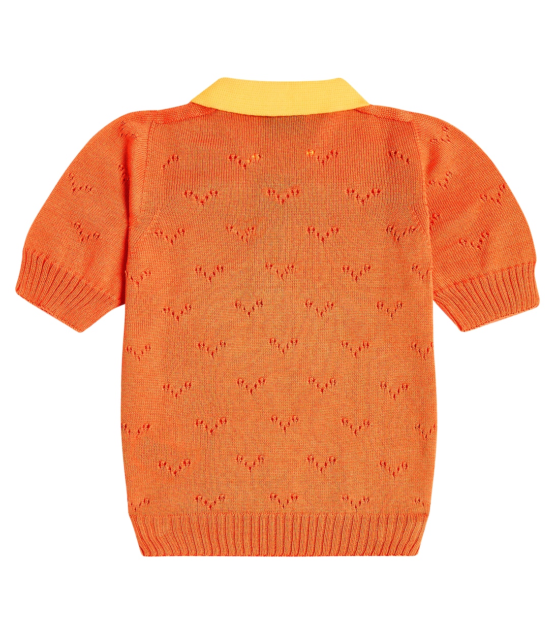 Wave knitted cotton polo shirt | Paade Mode