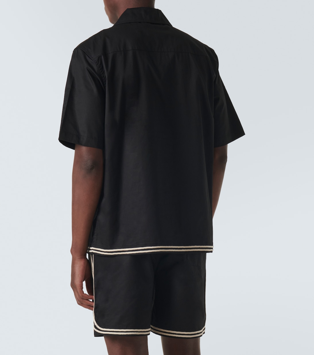 Braided cotton shirt | Commas