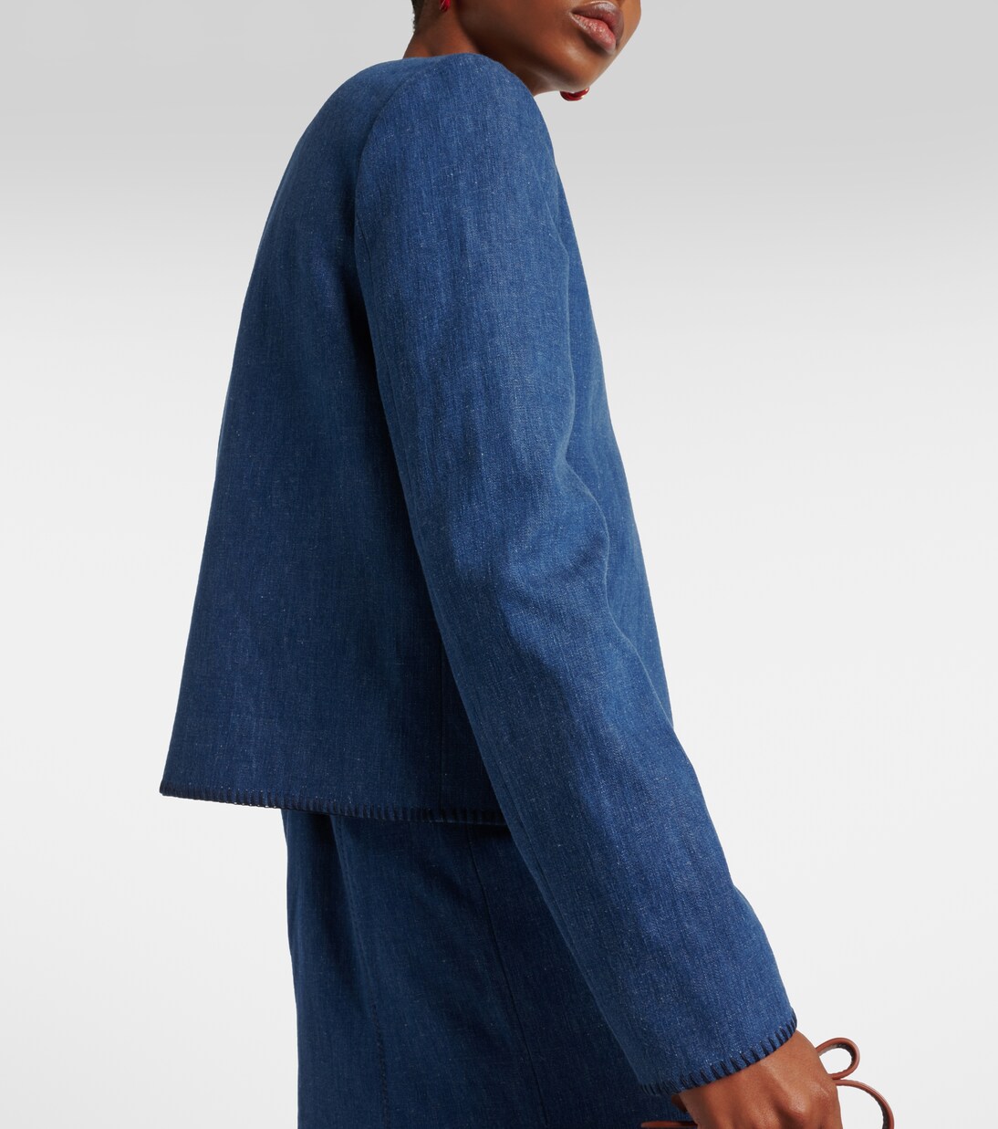 Jacke Wyn aus Baumwolle und Leinen | Gabriela Hearst