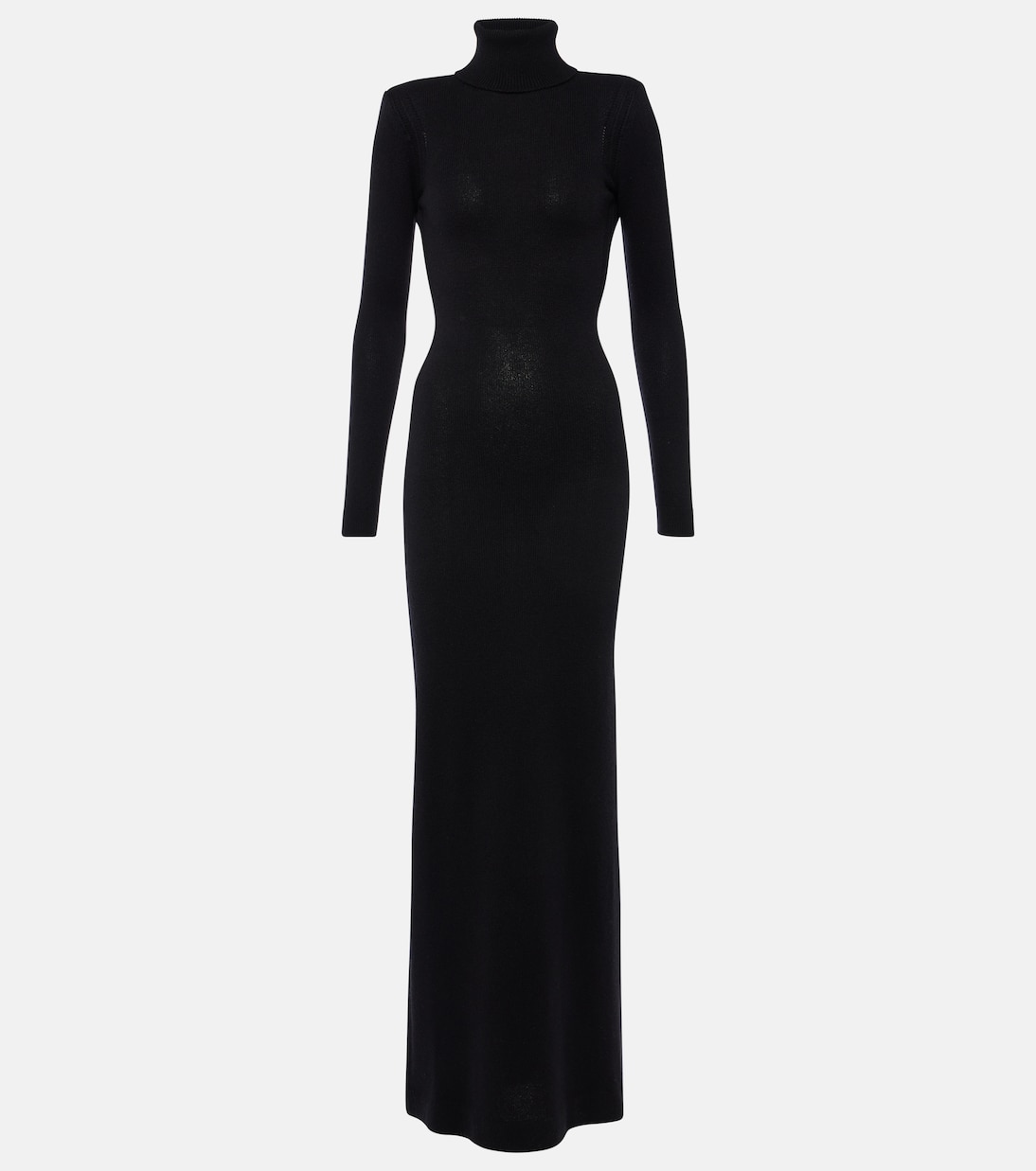 Robe longue à col roulé en cachemire | Tom Ford