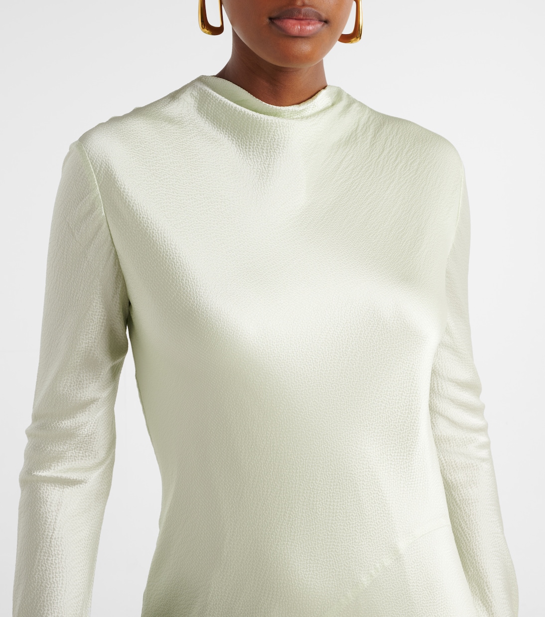 Robe longue Raquel en soie mélangée | Tove