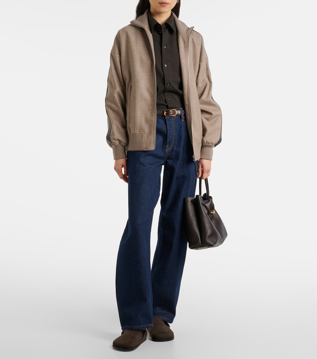 Louis suede slingback flats | A.Emery