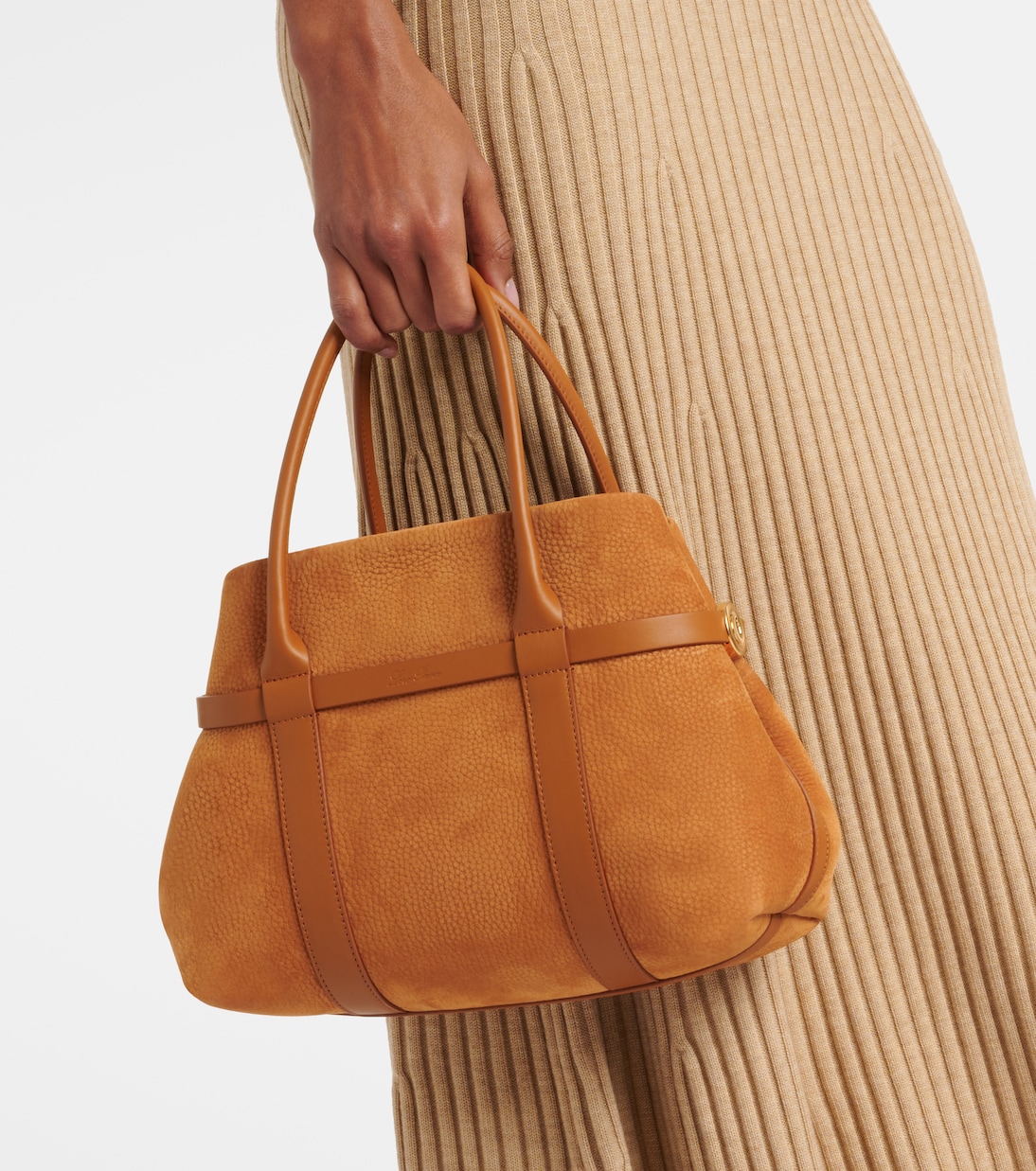 Tote Bag Ghiera Small aus Leder | Loro Piana