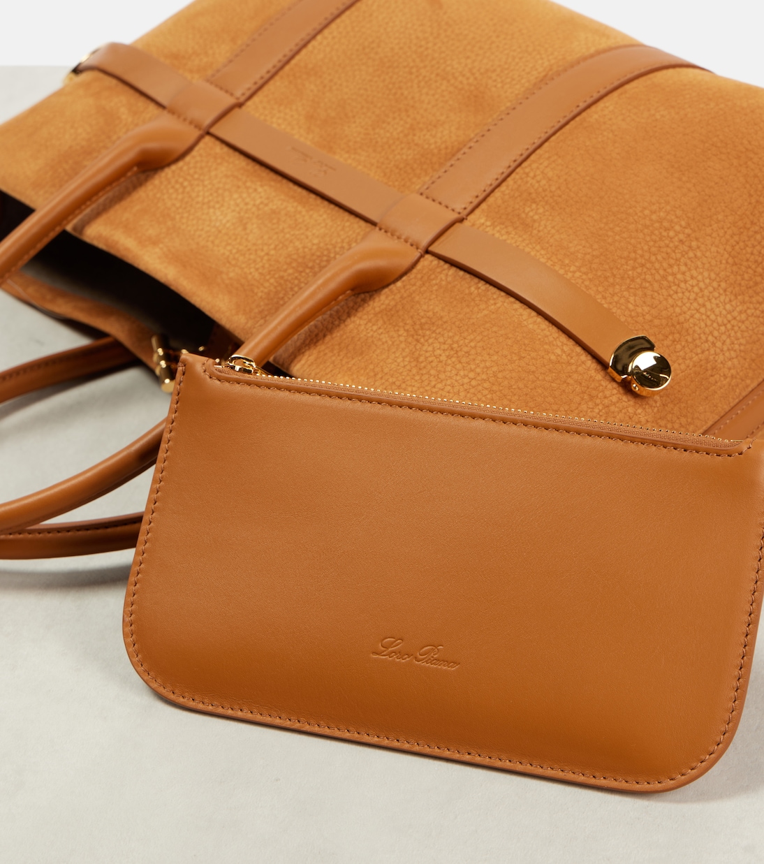 Tote Bag Ghiera Small aus Leder | Loro Piana