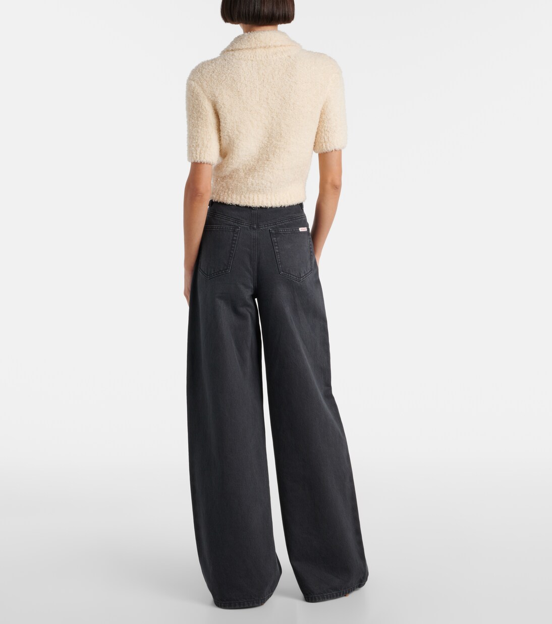 Top en laine mélangée à ornement | Self-Portrait