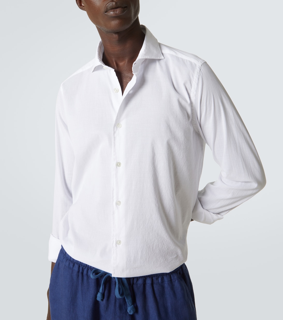 Hemd aus einem Baumwollgemisch | Fedeli