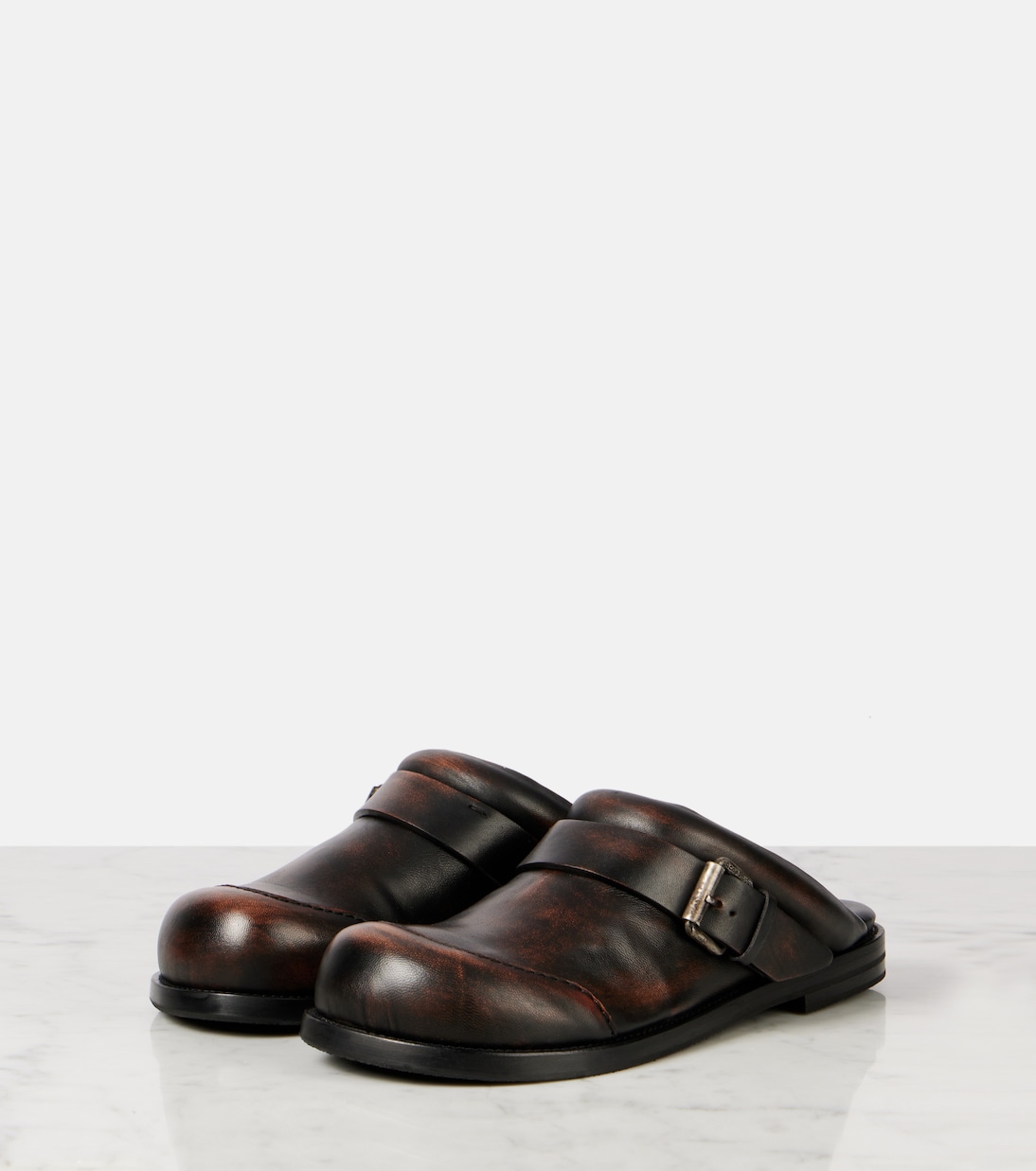 Slippers aus Leder | Acne Studios