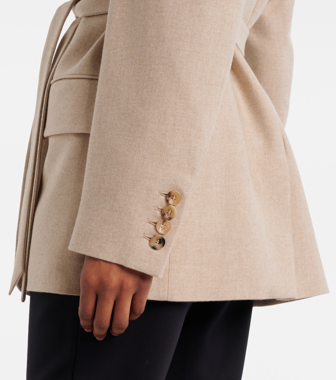 Randers wool, silk, and cashmere blazer | Max Mara