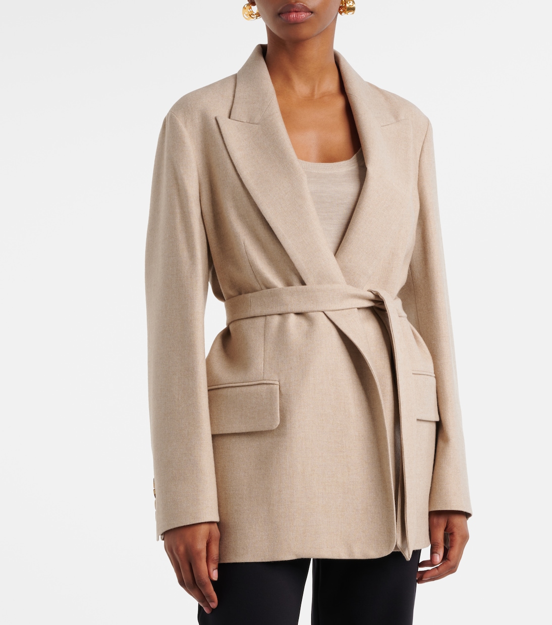 Randers wool, silk, and cashmere blazer | Max Mara