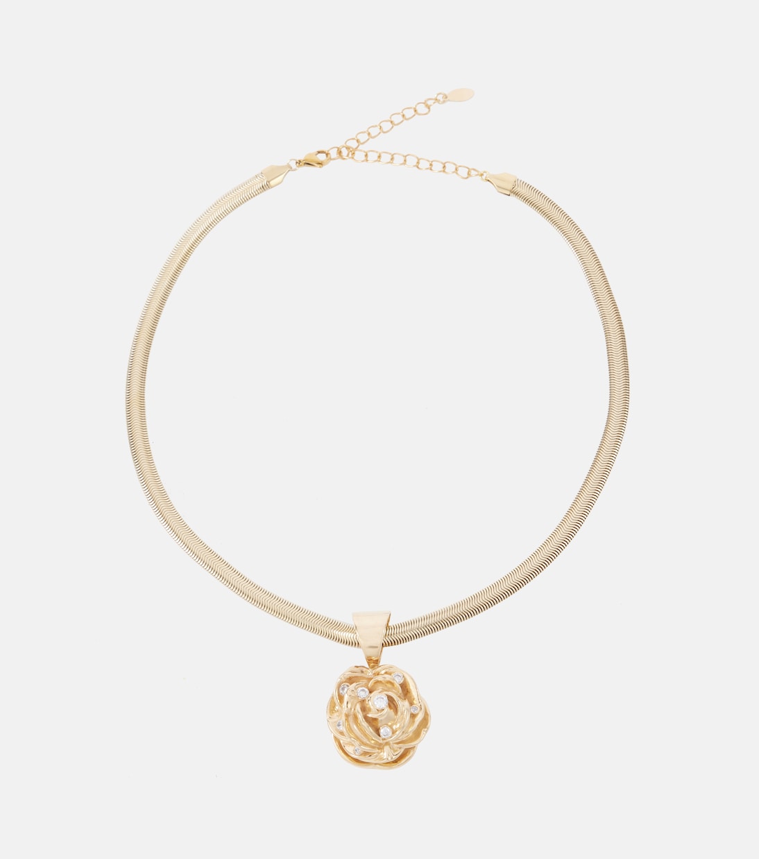 Halskette mit Kristallen | Magda Butrym