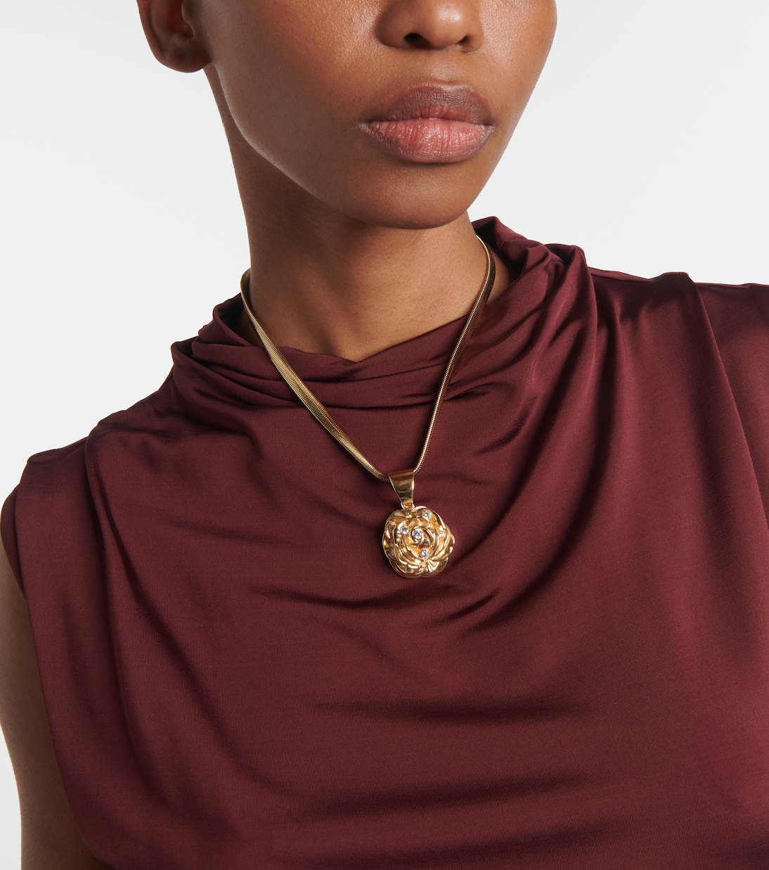 Halskette mit Kristallen | Magda Butrym