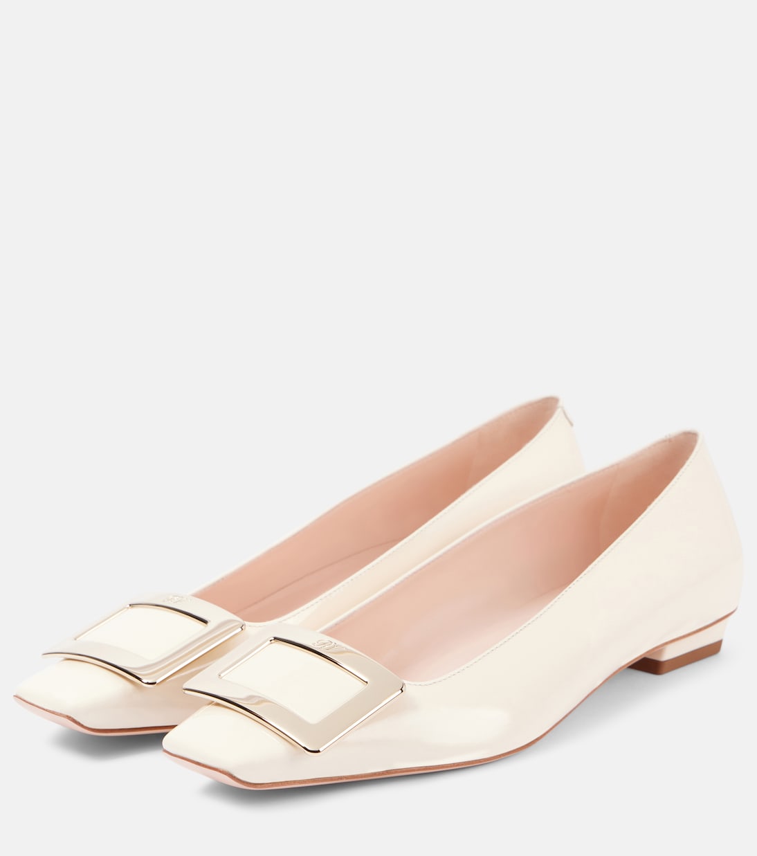 Belle Vivier 25 patent leather ballet flats | Roger Vivier