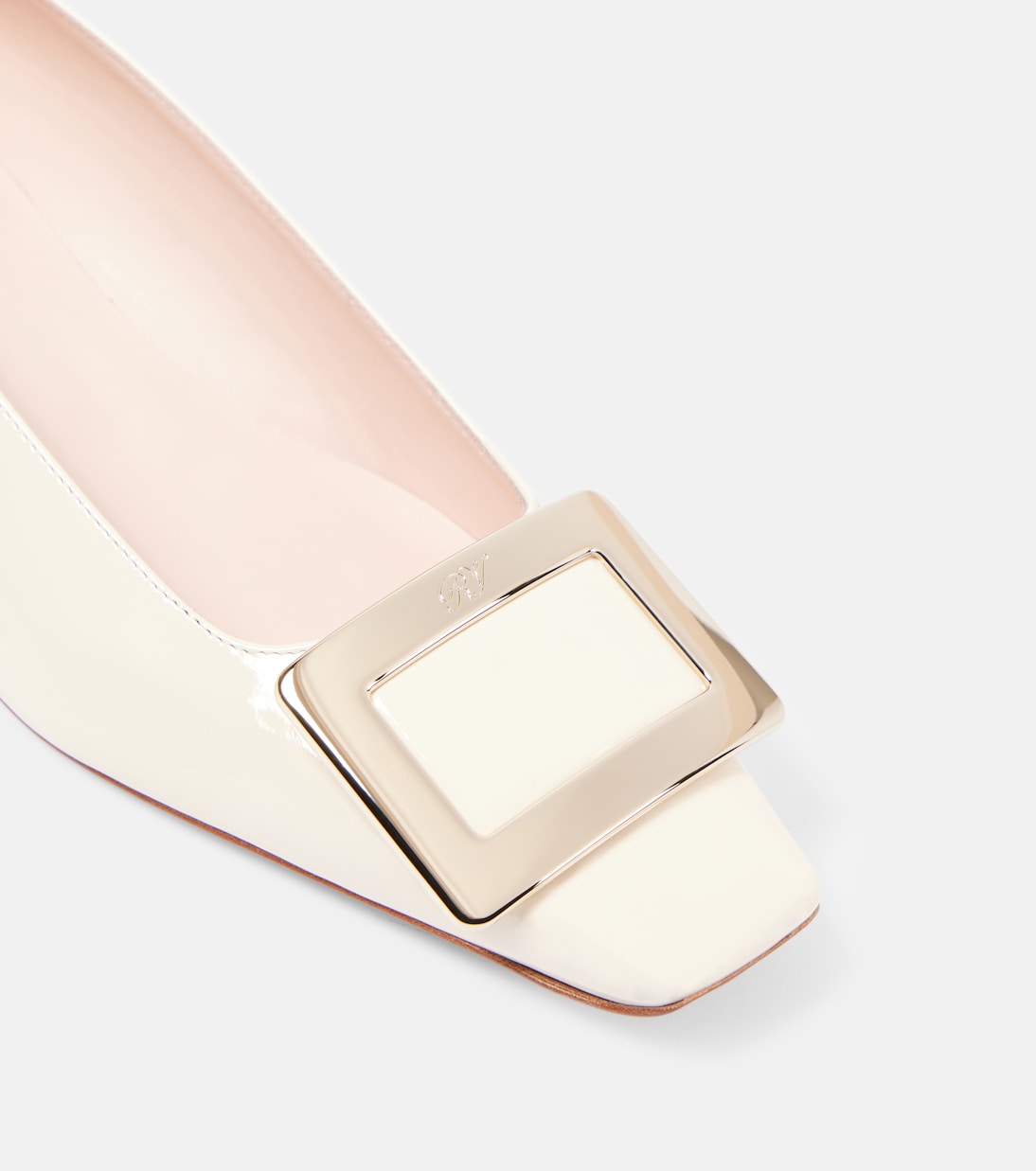 Belle Vivier 25 patent leather ballet flats | Roger Vivier