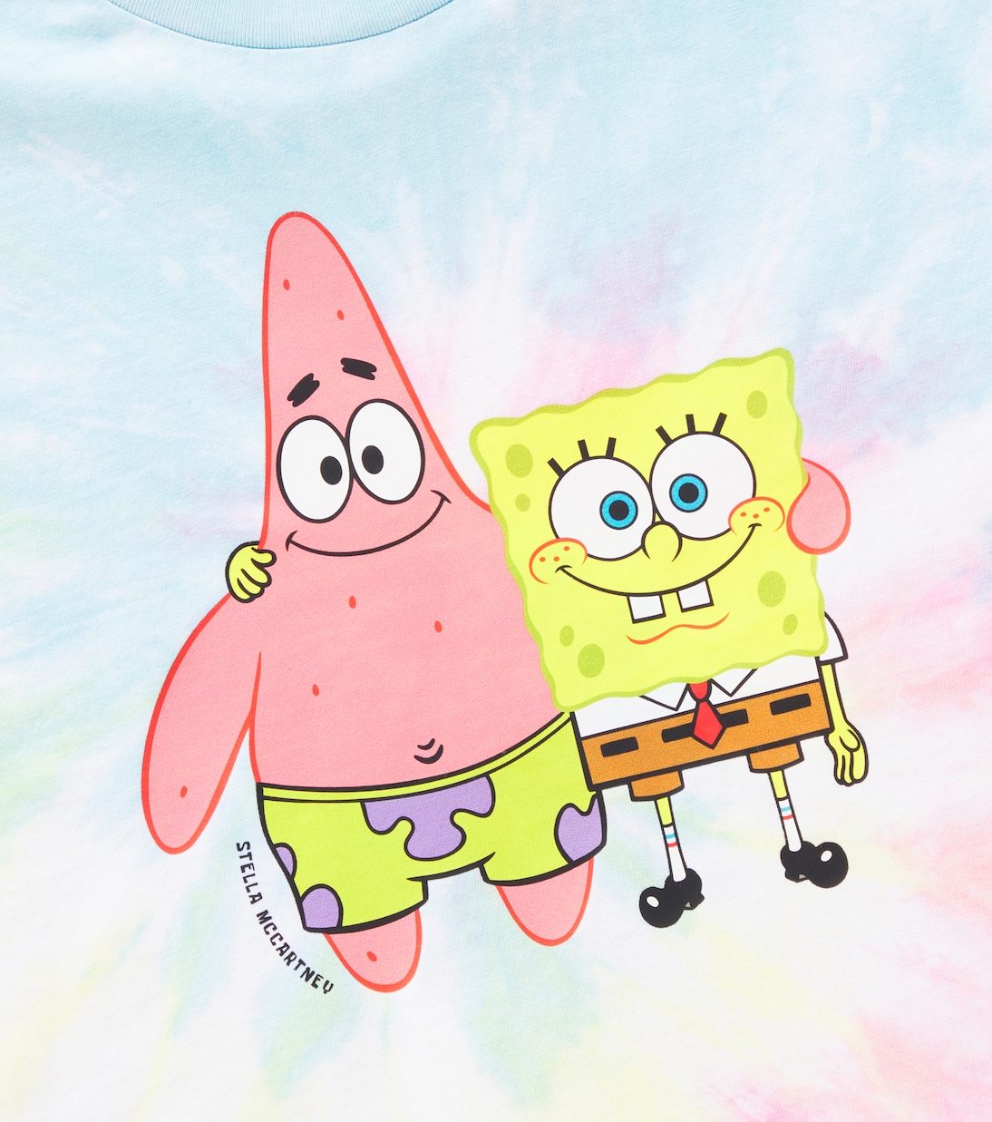 Printed tie-dye cotton jersey T-shirt | Stella McCartney Kids