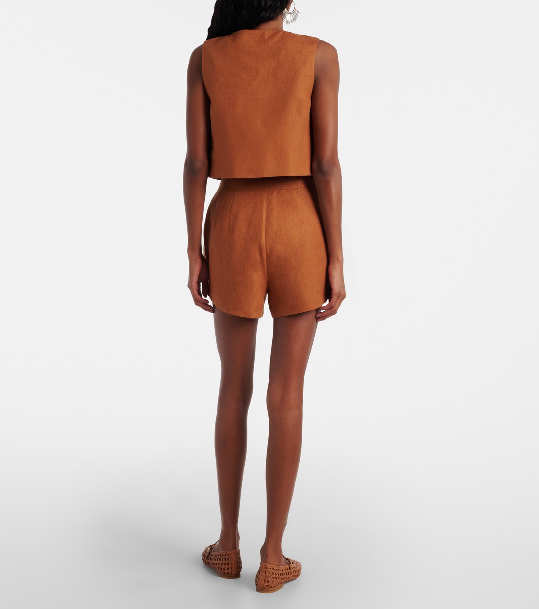 Perri linen shorts | Posse