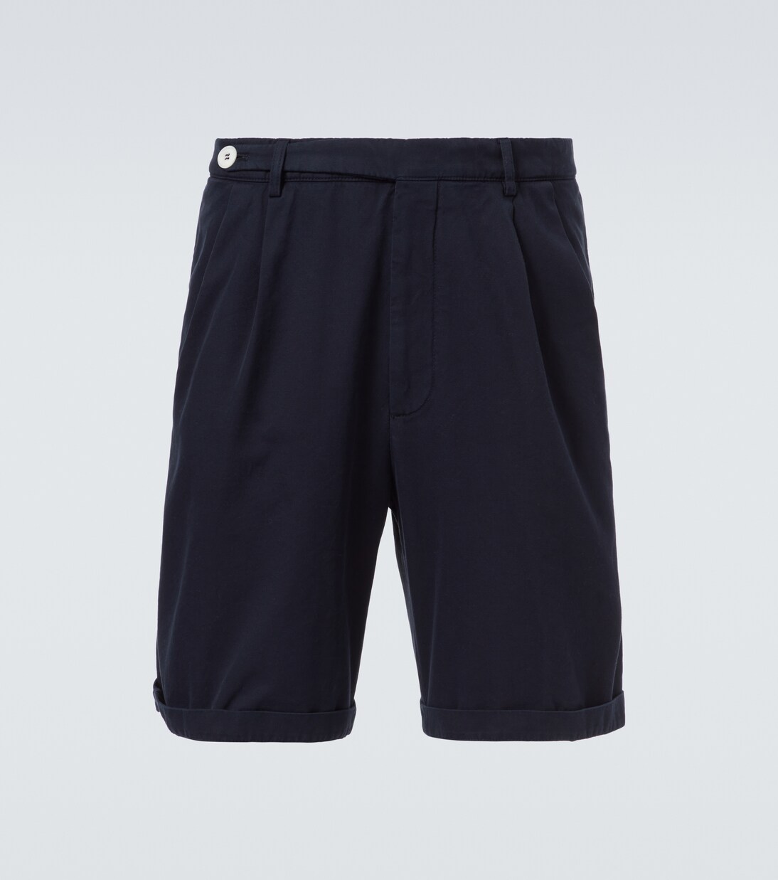 Bermudas de popelín de algodón | Brunello Cucinelli