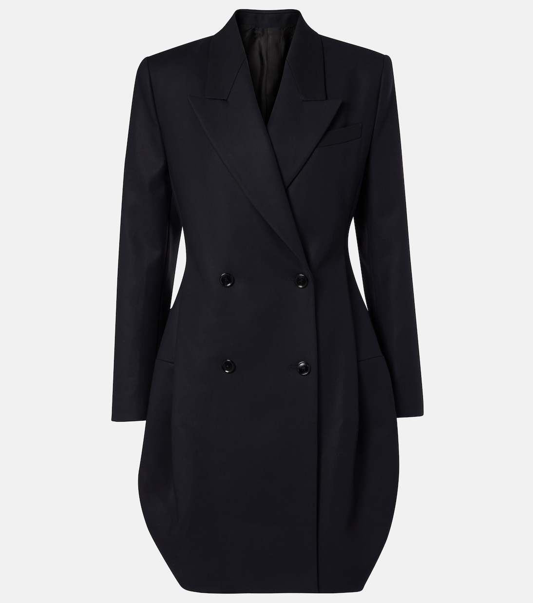 Robe blazer en coton | Alaïa