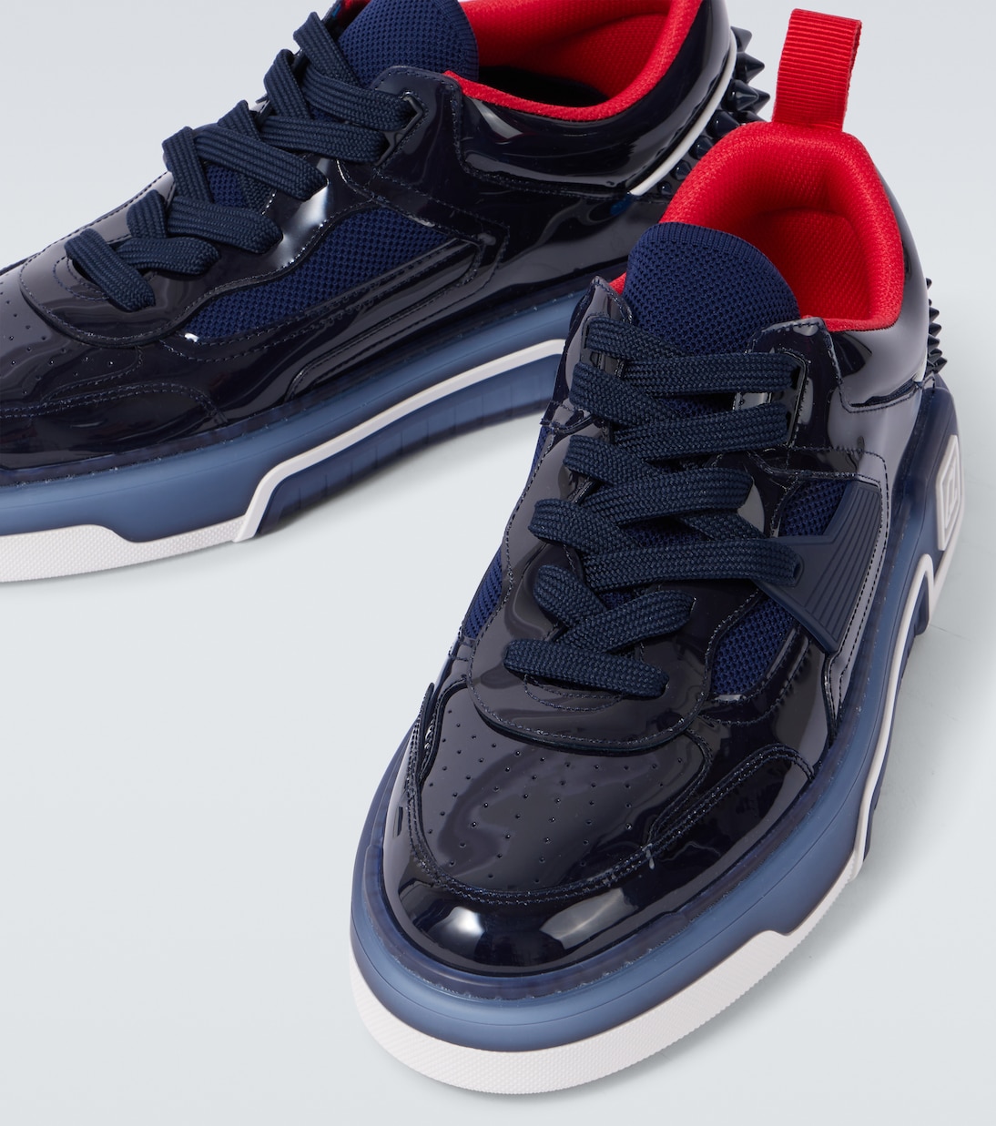 Astrocool embellished leather sneakers | Christian Louboutin