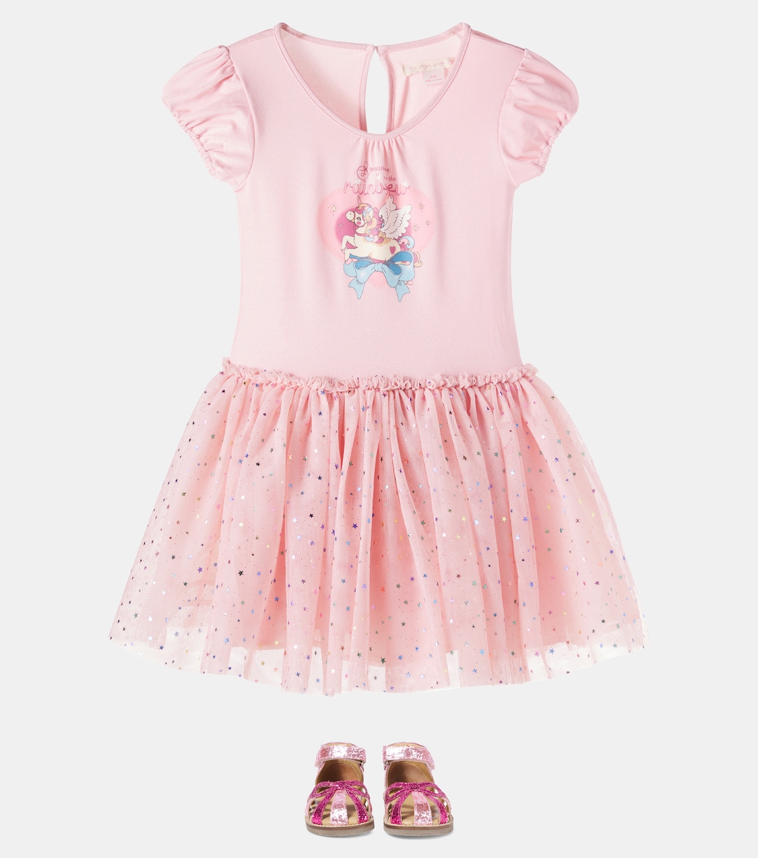 Kleid Ada Fairy Ballerina aus Jersey mit Tüll | Konges Sløjd