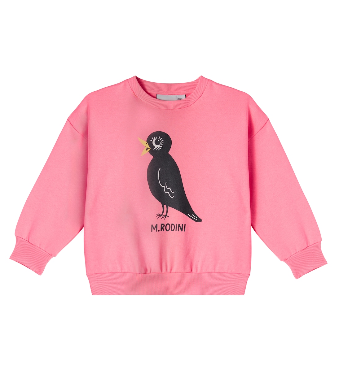 Blackbird cotton jersey sweatshirt | Mini Rodini