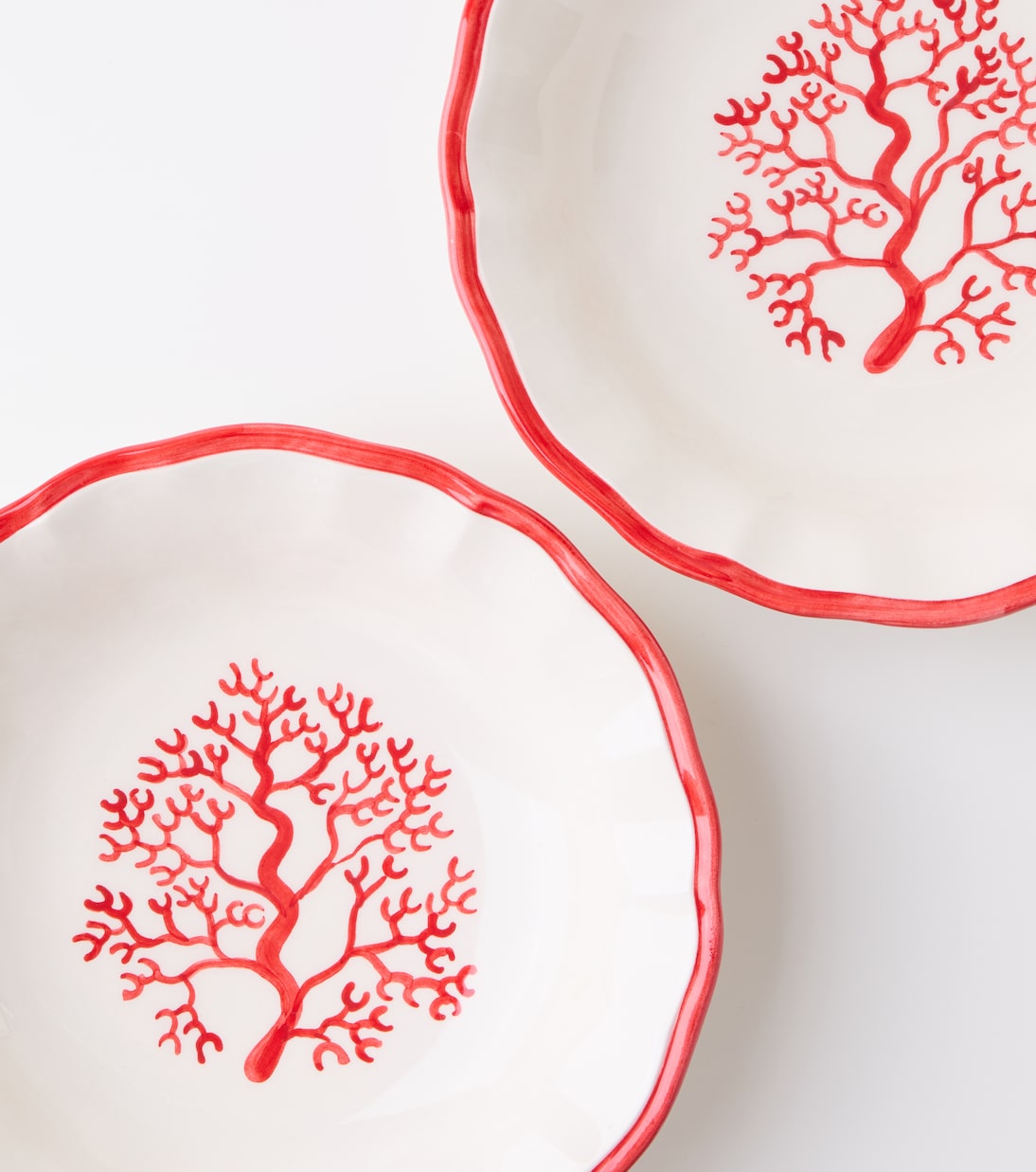 Coral set of 4 ceramic bowls | Les-Ottomans